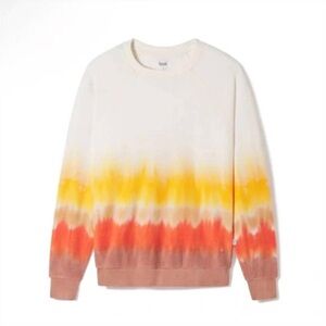 Feat BlanketBlend Crewneck Tie Dye Desert Sunset